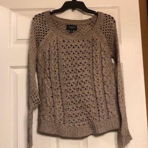 American Eagle Taupe Sweater